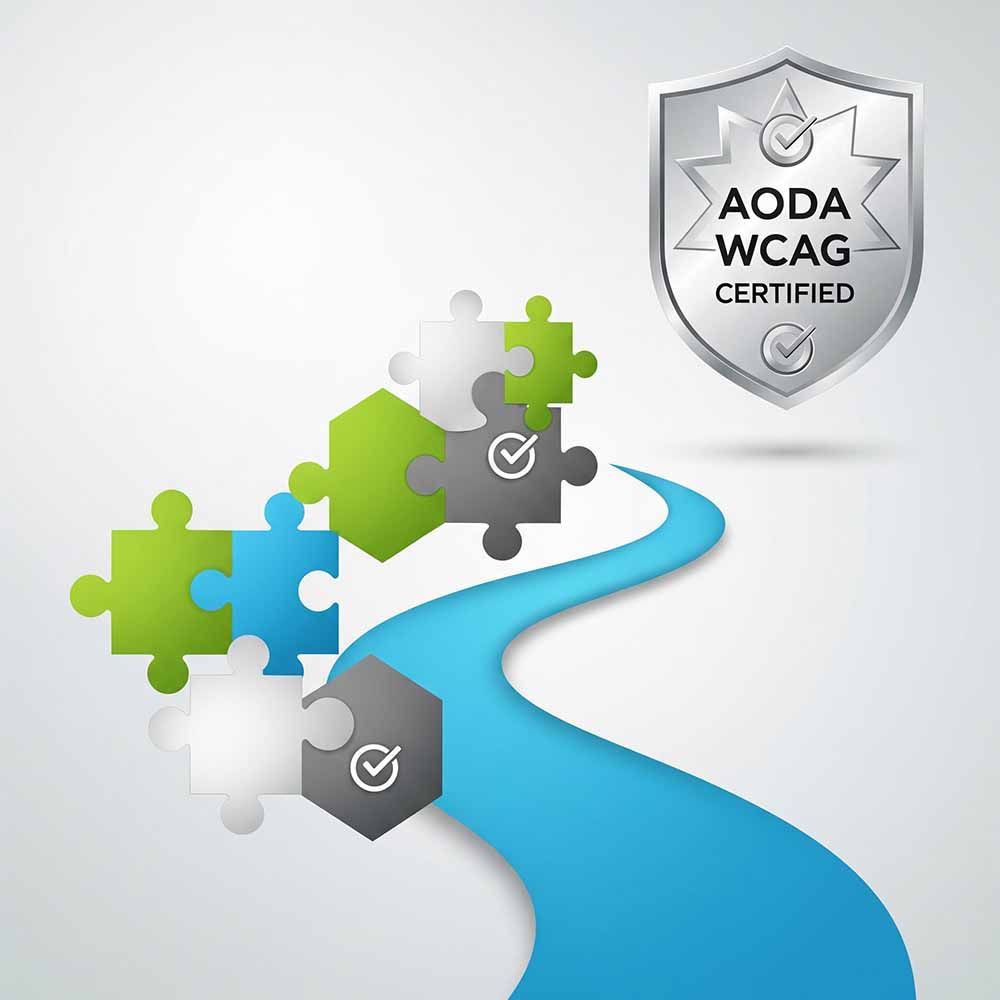 AODA and WCAG accessibility compliance for winning government contracts.